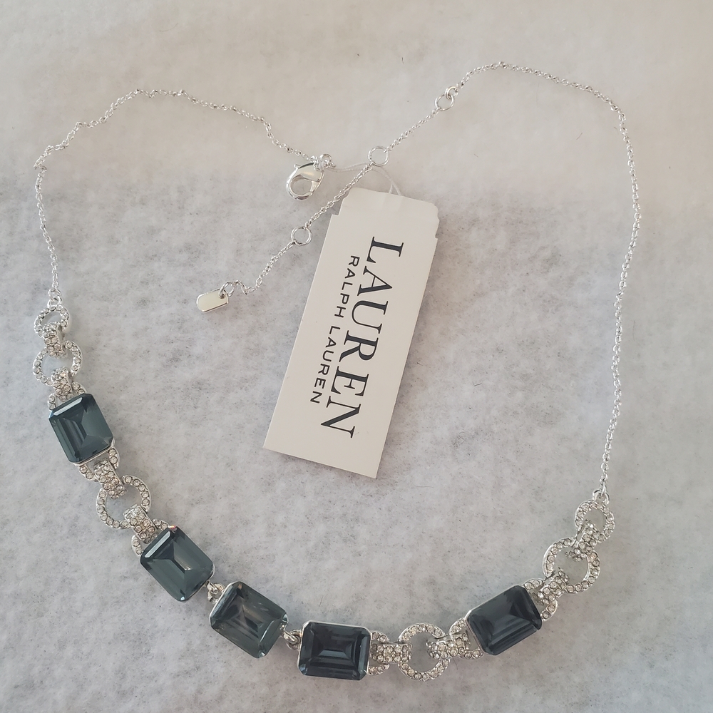 NWT Lauren Ralph Lauren Silver tone Necklace